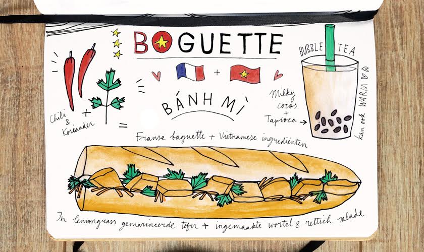 De bánh mì's van Boguette zijn verslavend lekker